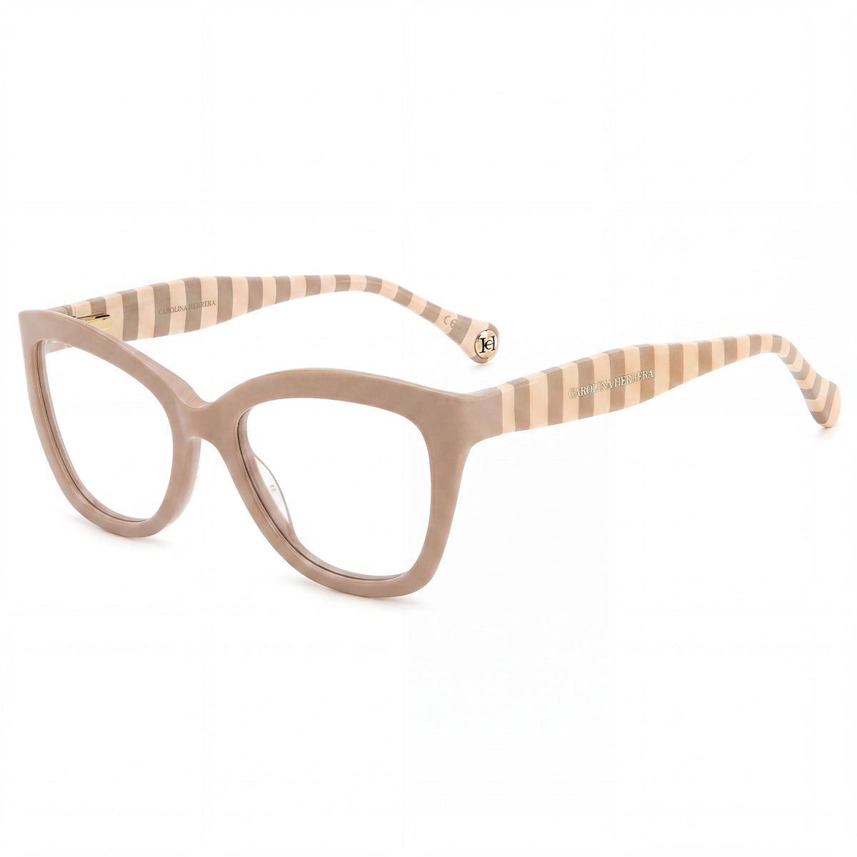 Gafas de Sol de Acetato Color Rosa Nude para Mujer Carolina Herrera Her 0088, Lentes de 53 mm, Puente de 18 mm, Patillas de 145 mm, Photo 1