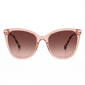 Carolina Herrera Her 0091/S Cat Eye Sunglasses for Women — front view, Plastic frame