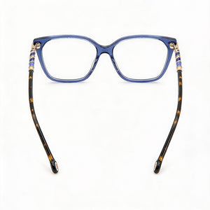 Carolina Herrera Her 0094 Square Eyeglasses for Women — front view, Acetate
