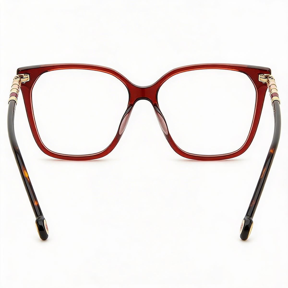 Gafas unisex Carolina Herrera Her 0094 Havana Castle Shield, 54mm, Photo 4