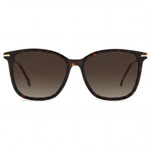 Carolina Herrera Her 0100/g/s Cat Eye Sunglasses for Women — front view, Acetate frame