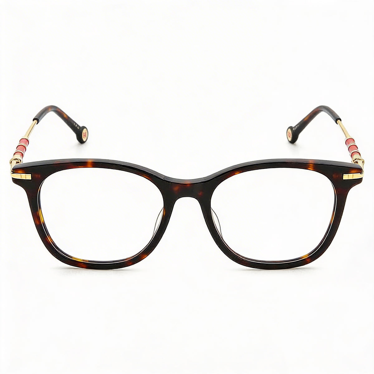 Carolina Herrera Her 0103 Havana 2 Square Eyeglasses for Women, 50mm, Photo 2