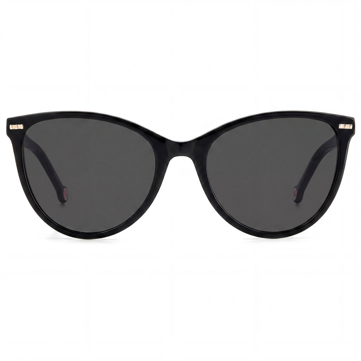 Carolina Herrera HER-0107/S Black Cat Eye Sunglasses for Women, 57mm, Photo 2
