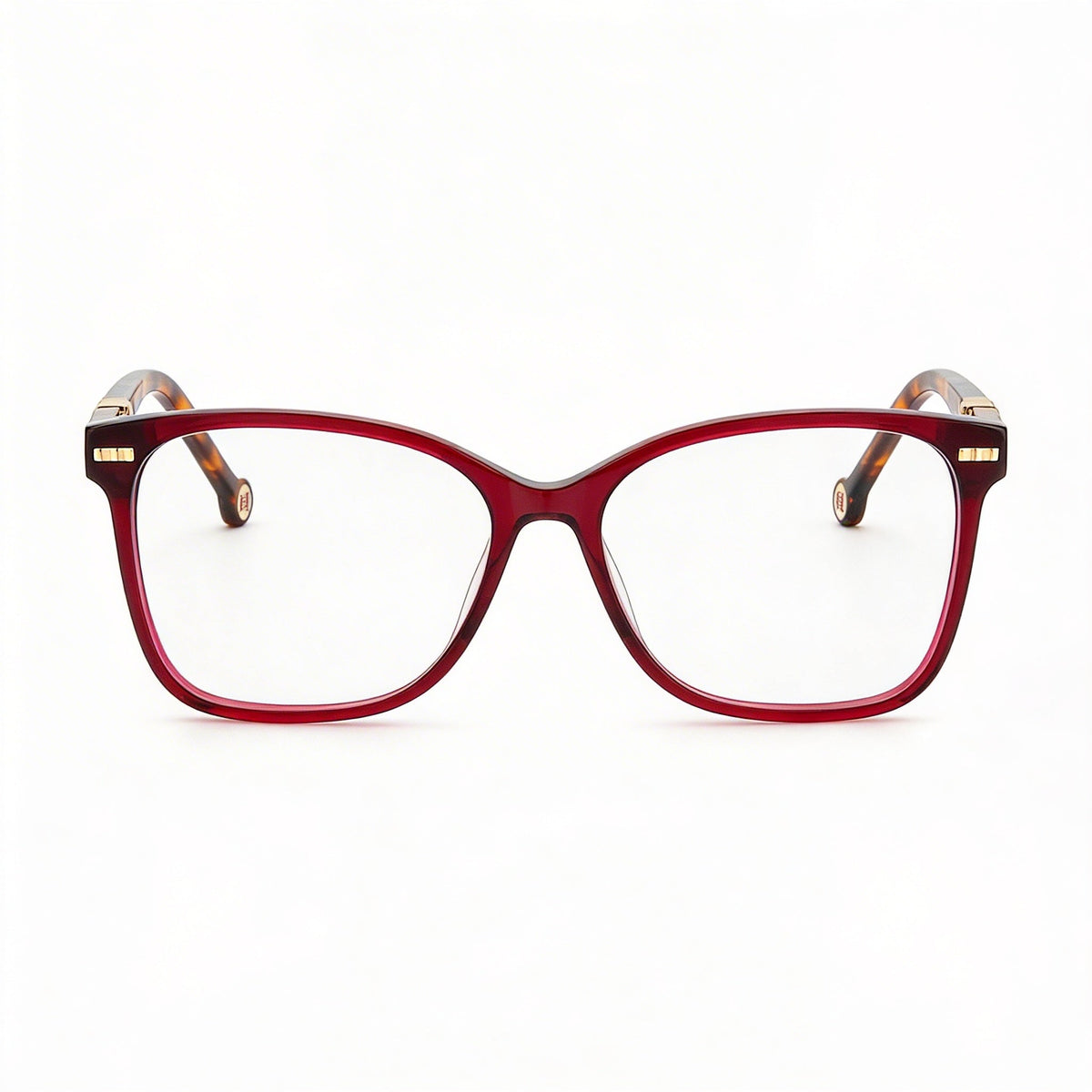 Gafas de sol Carolina Herrera modernas unisex de acetato con montura Havanna, sin polarizar, borgoña Havanna 54mm, Photo 2