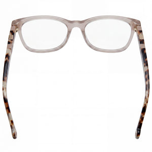 Carolina Herrera Her 0110 Rectangle Eyeglasses Women — side view, Havana Plastic temples