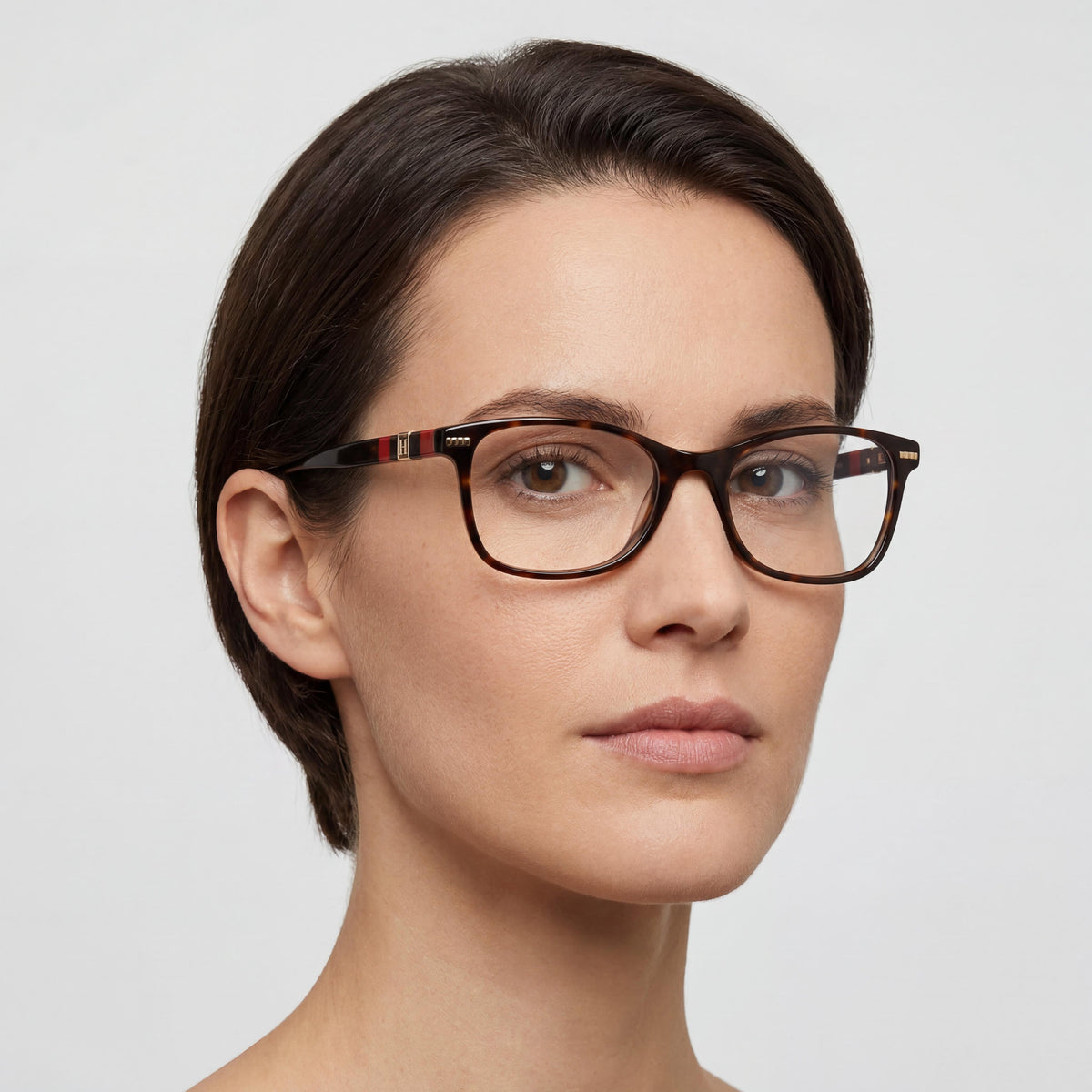 Carolina Herrera Her 0110 Havana Red Eyeglasses for Women, 54mm, Photo 4