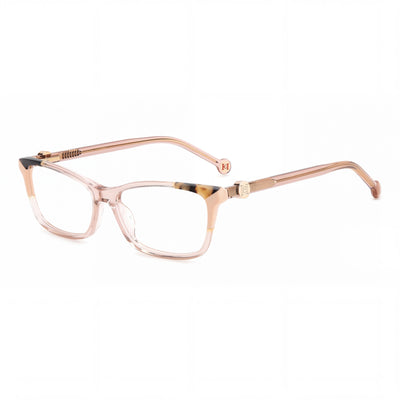 Carolina Herrera Her 0114 Beige Rectangle Eyeglasses for Unisex, Plastic frame