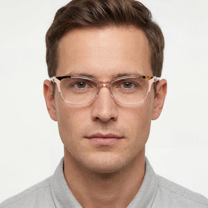 Carolina Herrera HER 0114 Rectangle Eyeglasses Unisex — interior view, Plastic frame detail