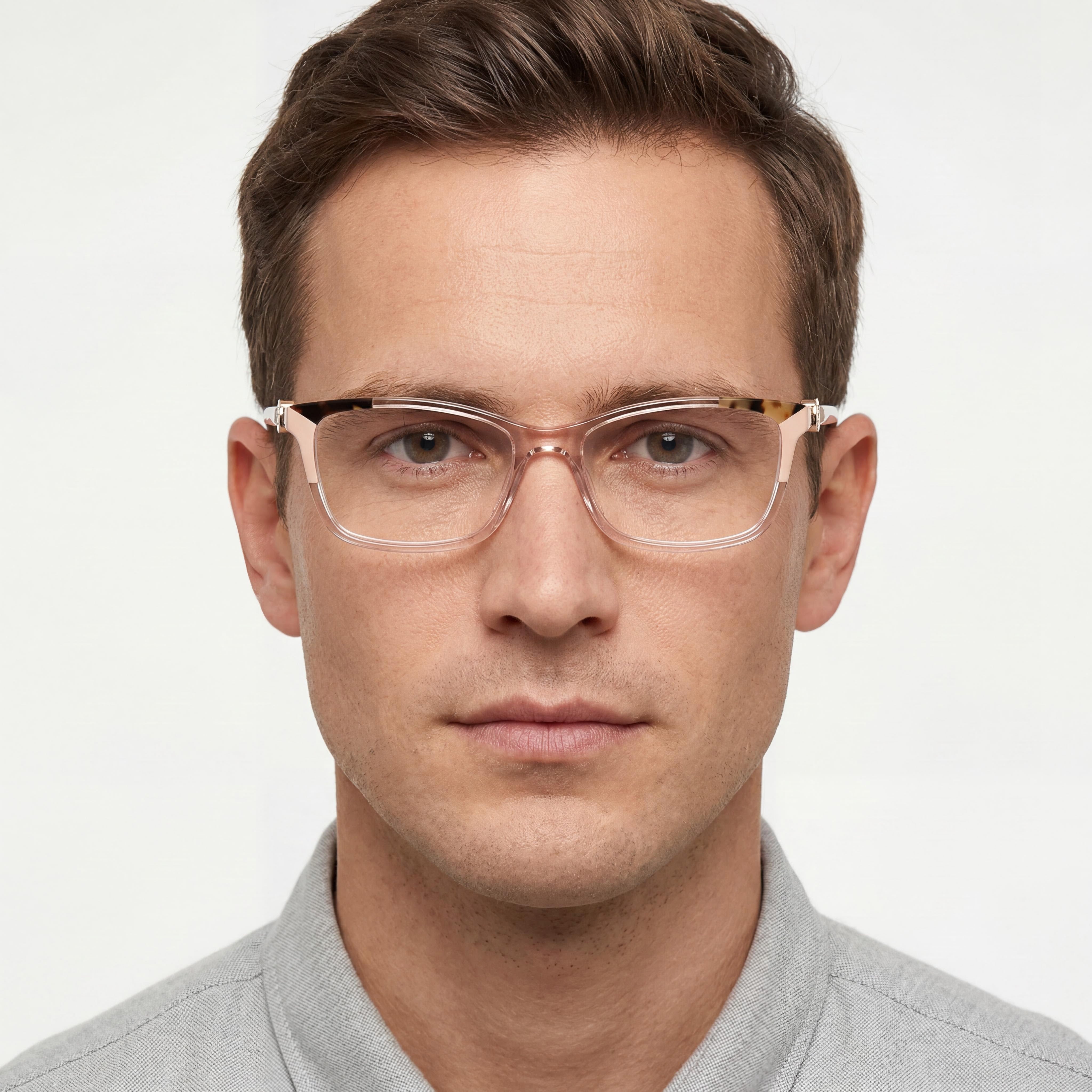 Carolina Herrera HER 0114 Nude Havana Eyeglasses Unisex, 54mm, Photo 4