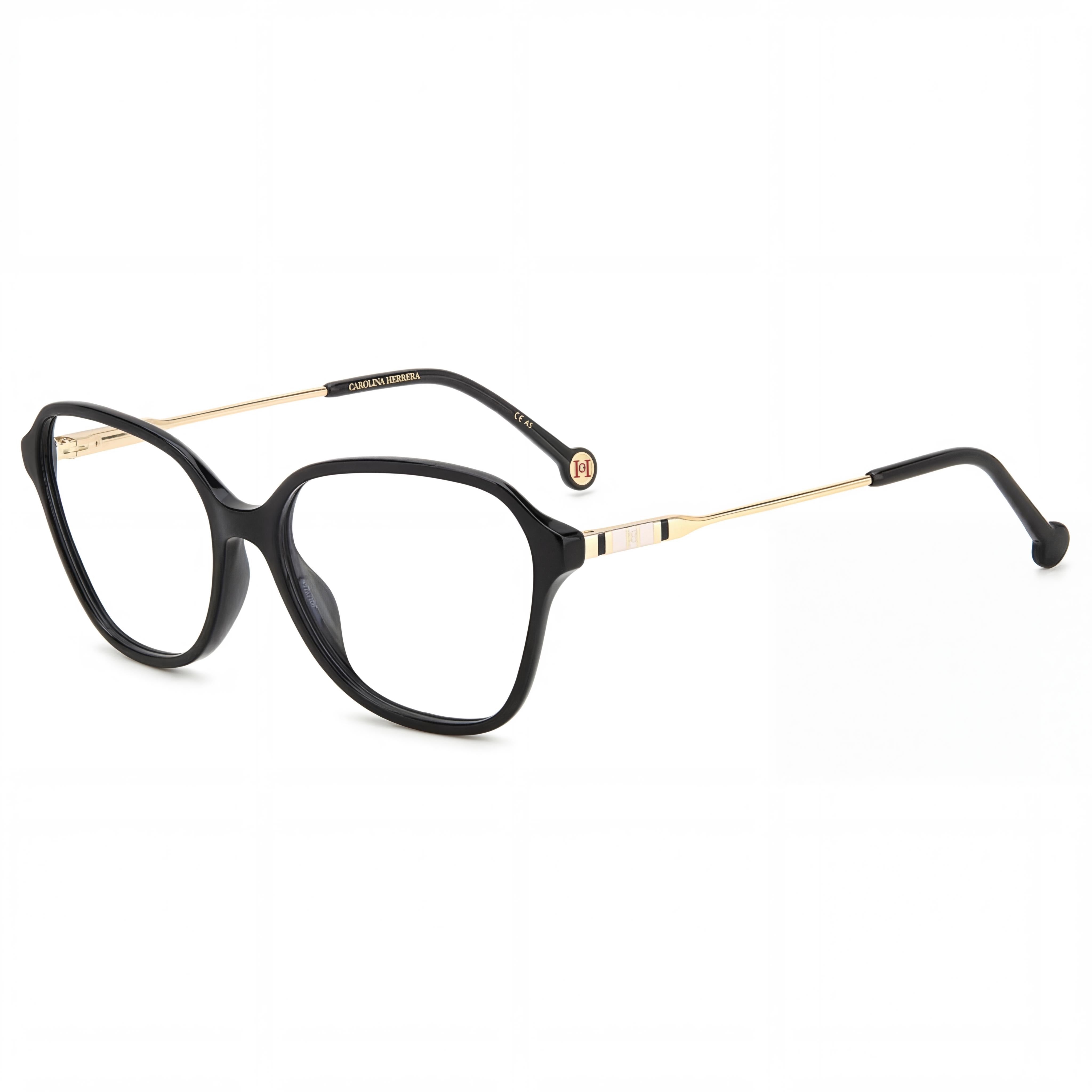 Carolina Herrera HER 0117 807 55 Gafas Unisex Negras, Photo 1