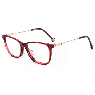 Carolina Herrera Her 0118/G Havana Rectangle Eyeglasses Unisex, Acetate frame