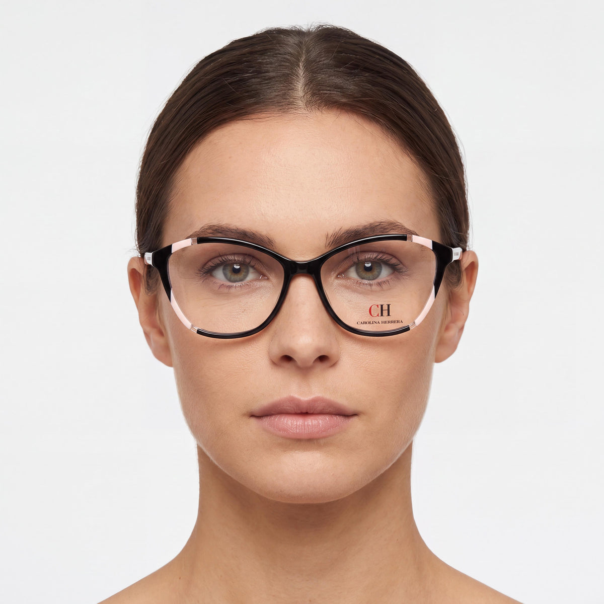 Carolina Herrera Her 0122 Black Nude Eyeglasses for Women, 55mm, Photo 4