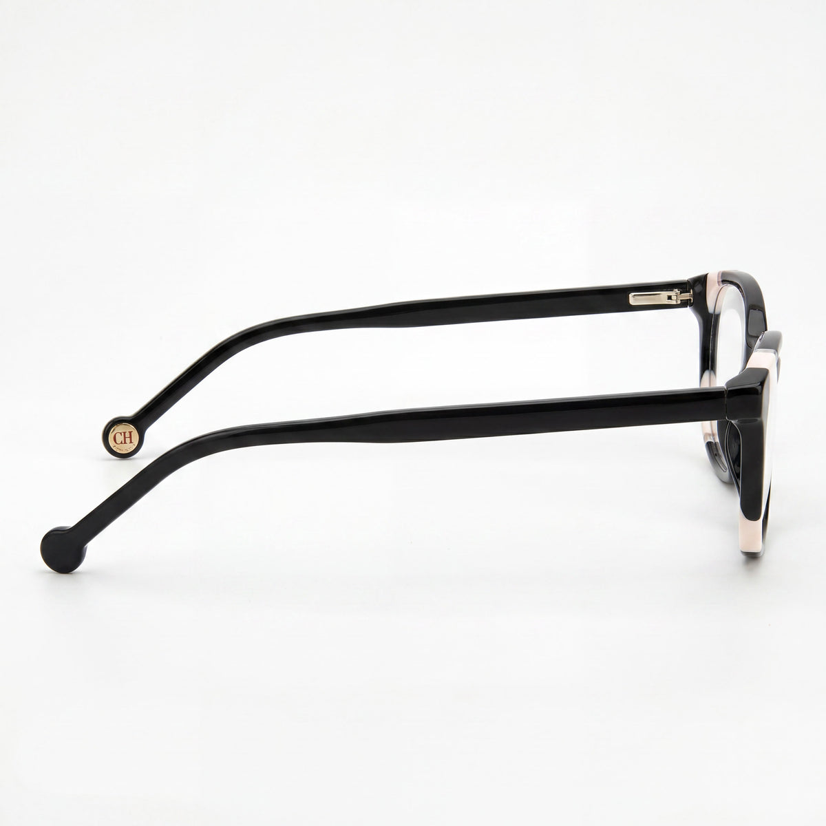 Gafas de sol Carolina Herrera Her 0125 rectangulares negras para mujer, 53 mm, Photo 2