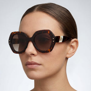 Carolina Herrera HER 0126/S Havana Sunglasses Women — lifestyle wear, festival days and open-air events