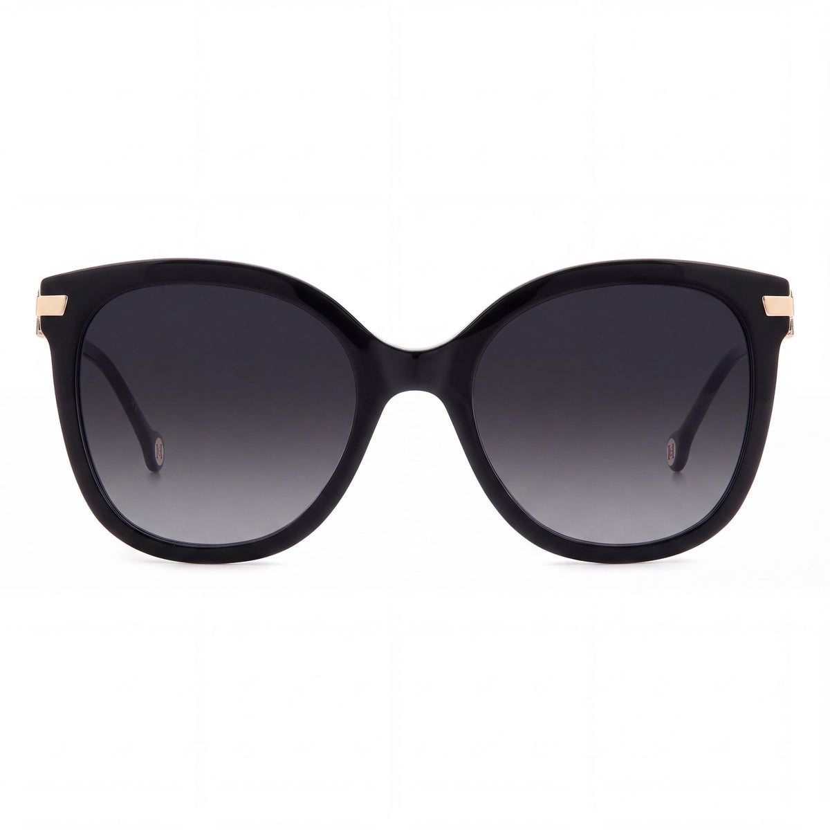 Carolina Herrera Her 0134/S Black Cat Eye Sunglasses for Women, 55mm, Photo 2