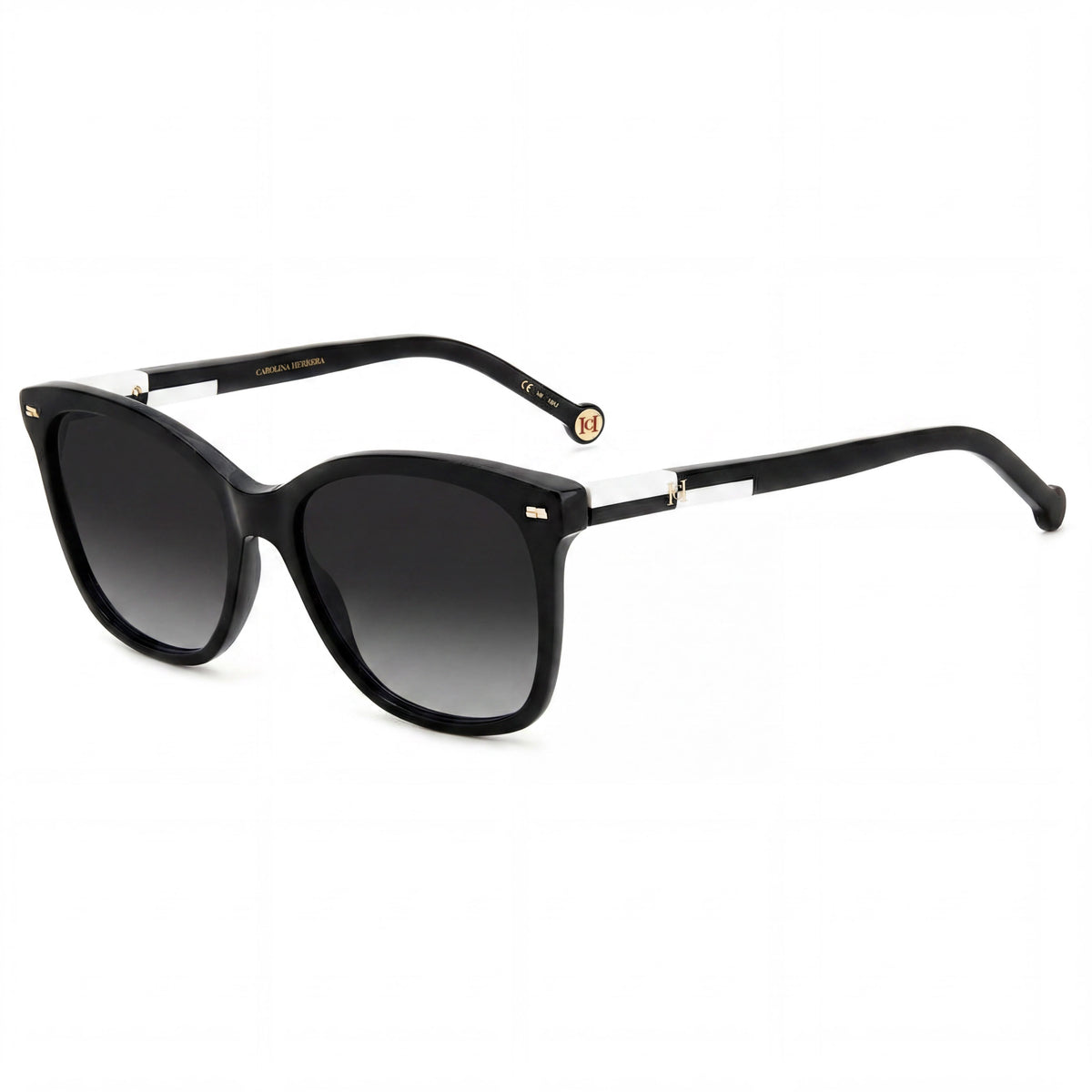 Carolina Herrera Her 0137/S Black White Sunglasses Unisex, 54mm, Photo 1