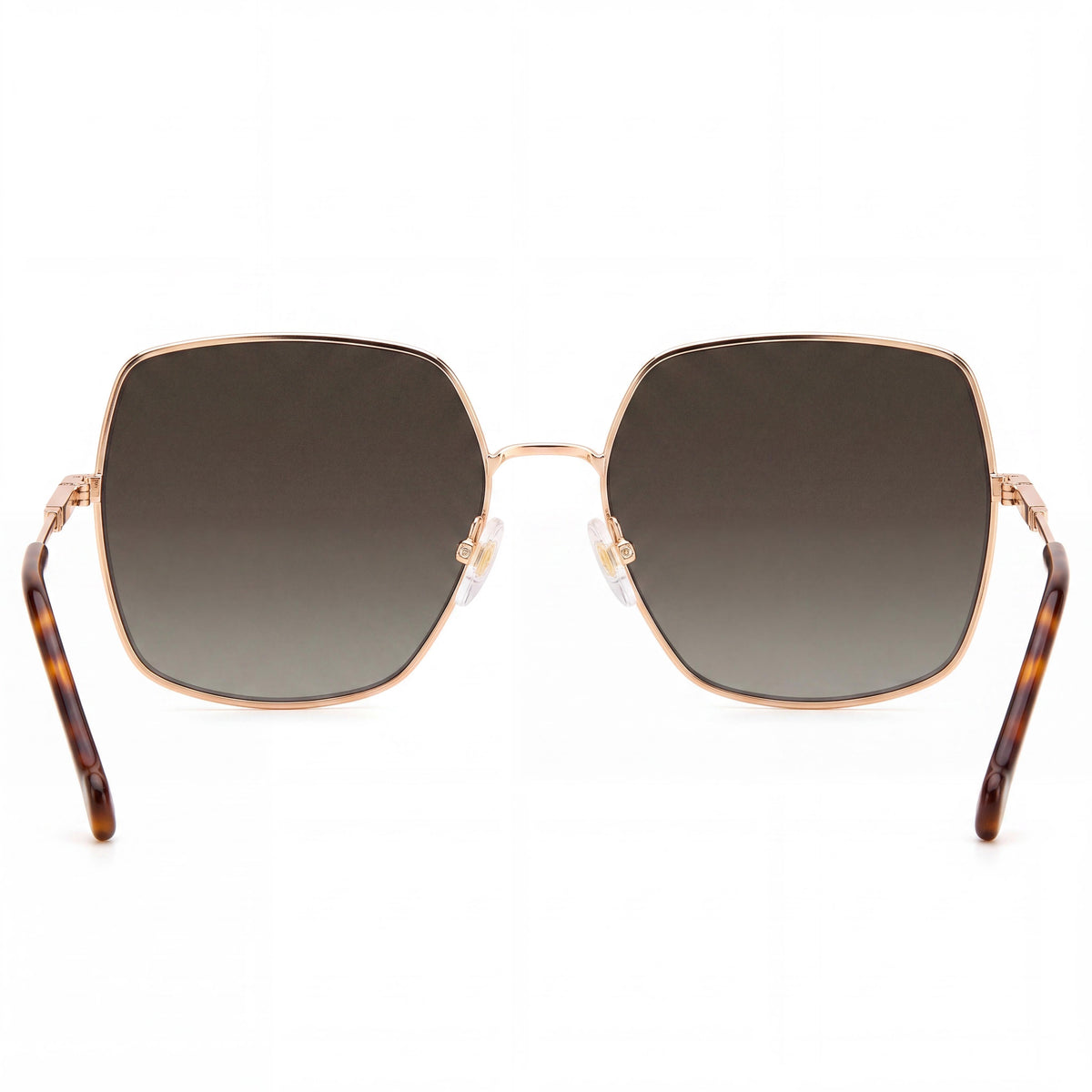 Carolina Herrera HER 0139/S Gold Square Sunglasses for Women, 60mm, Photo 2