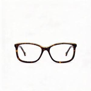 Carolina Herrera Her 0147 Rectangle Eyeglasses for Men — front view, Acetate