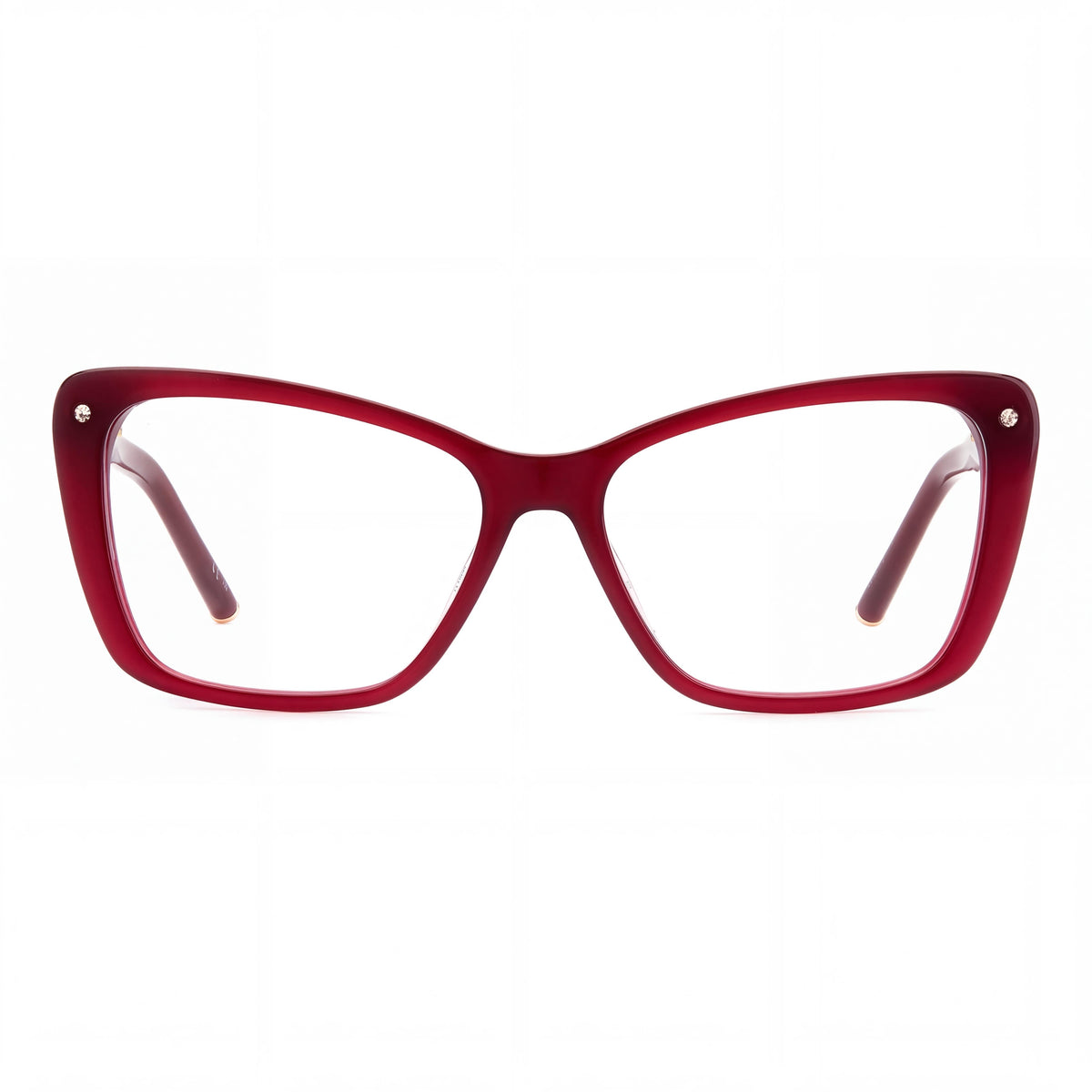 Gafas Carolina Herrera Her 0149 rectangulares rojas para mujer, 53mm, Photo 2