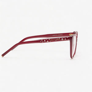 Carolina Herrera Her 0150 Rectangle Eyeglasses for Women — front view, Acetate