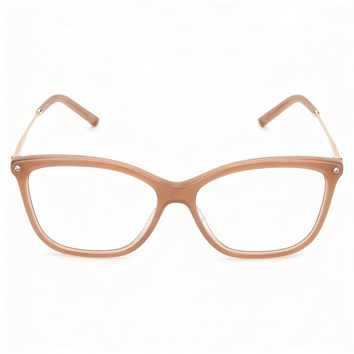 Gafas graduadas rectangulares Carolina Herrera Her 0154 color beige para mujer, 56 mm, Photo 2