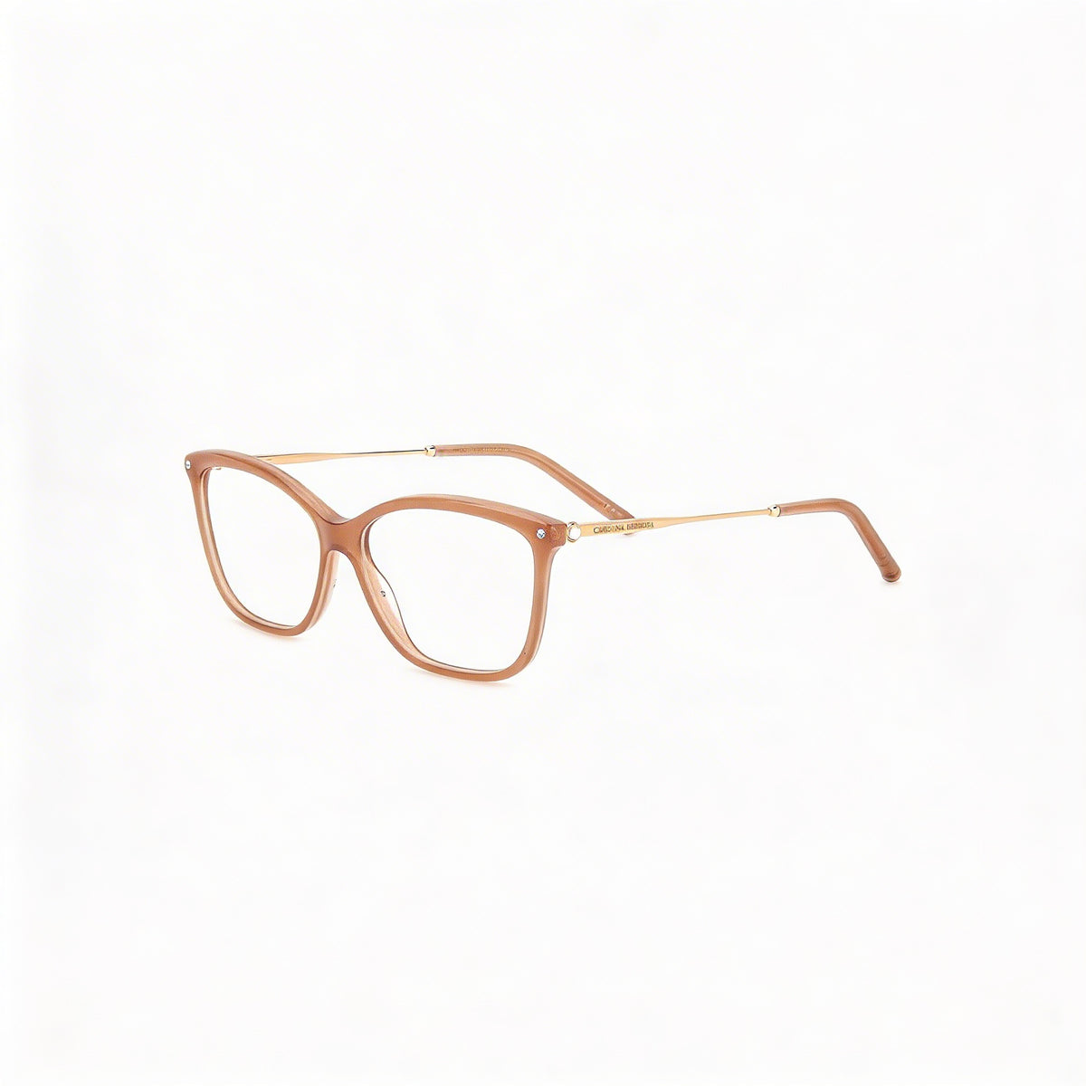 Gafas graduadas rectangulares Carolina Herrera Her 0154 color beige para mujer, 56 mm, Photo 3