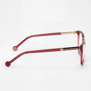 Carolina Herrera Her 0163 Rectangle Eyeglasses for Women — front view, Acetate