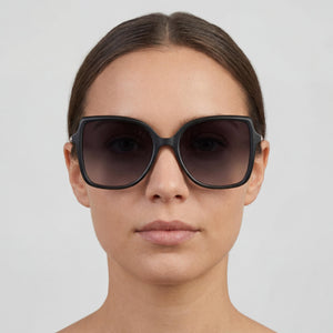 Carolina Herrera Her 0179/S Butterfly Sunglasses for Women — interior view, Non-Polarized lens detail