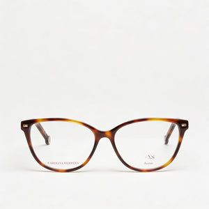 Carolina Herrera Her 0190 Cat Eye Eyeglasses for Women — front view, Acetate