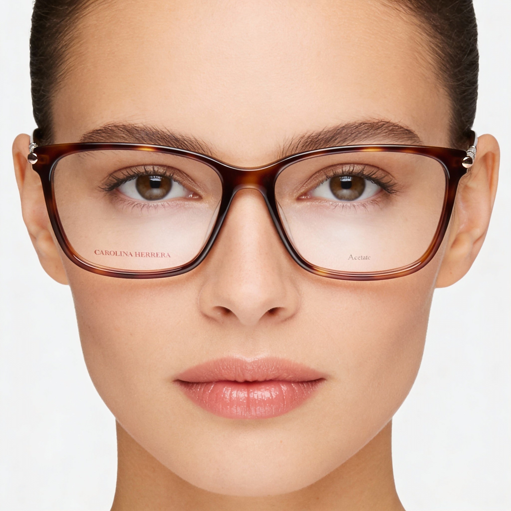 Carolina Herrera HER 0199/G Gafas Oro Habana para Mujer, 55mm, Photo 3