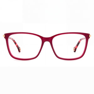Carolina Herrera HER 0199/G Rectangle Eyeglasses for Women — front view, Plastic
