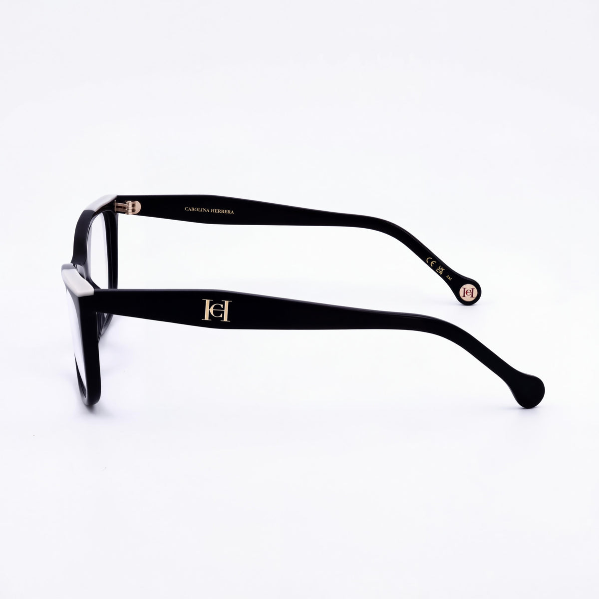 Gafas graduadas Carolina Herrera Her 0202/g para mujer, negro y blanco, 56 mm, Photo 3