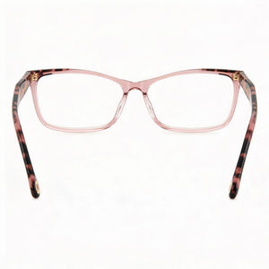 Carolina Herrera Her 0202/G Rectangle Eyeglasses for Women — interior view, Polycarbonate demo lenses