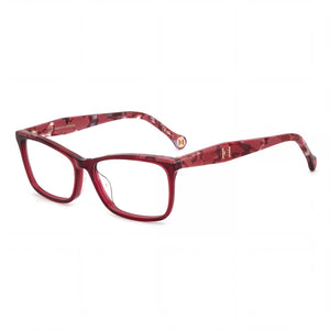 Carolina Herrera Her 0202/g Red Rectangle Eyeglasses for Women, Plastic frame