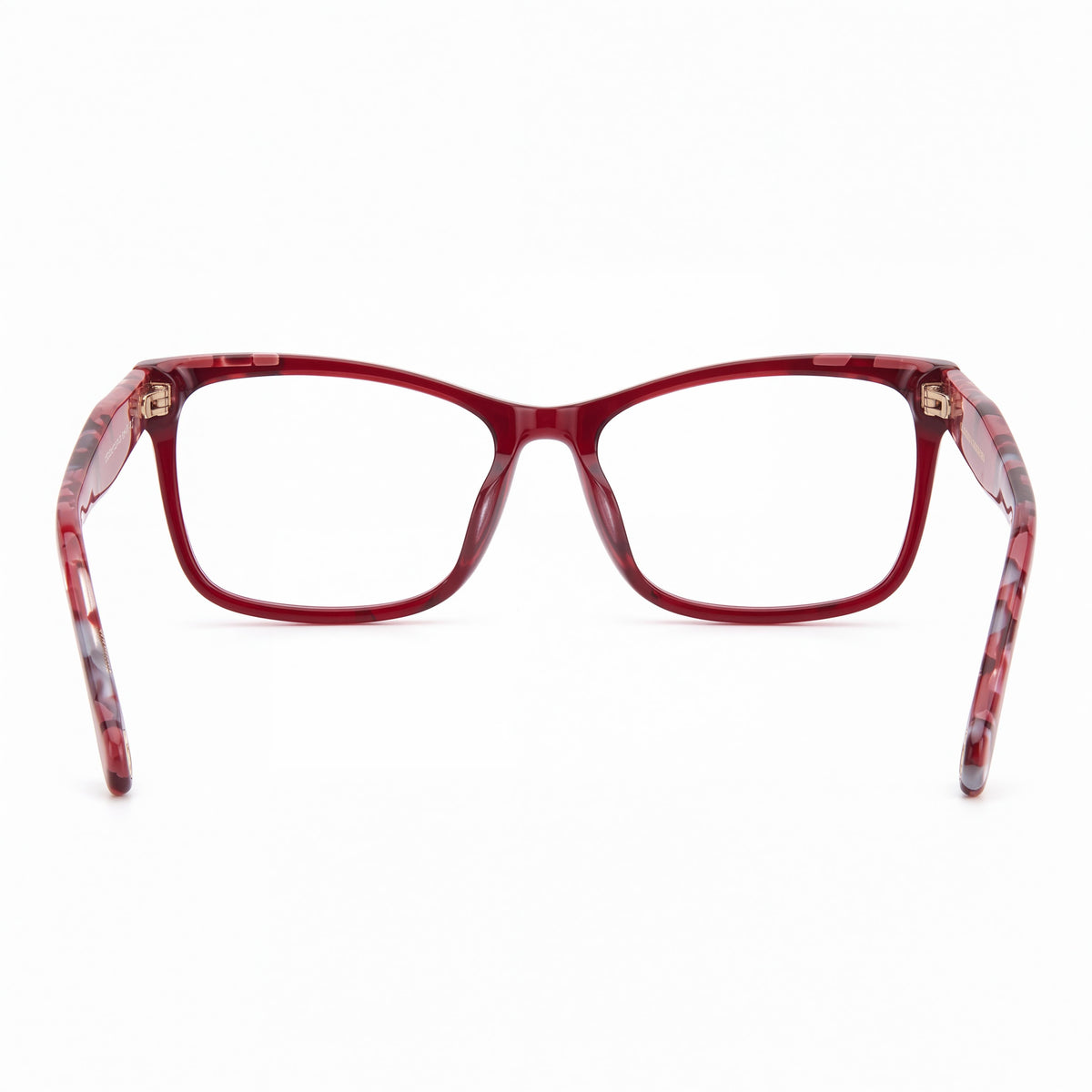 Carolina Herrera Her 0202/g Red Rectangle Eyeglasses for Women, 56mm, Photo 4