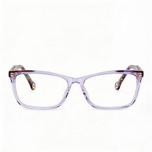Carolina Herrera HER 0202/G Rectangle Eyeglasses for Women — front view, Acetate