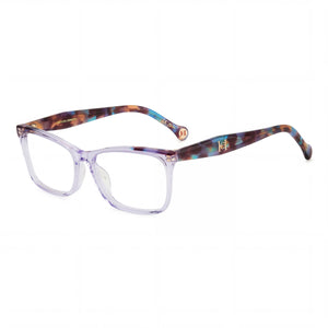 Carolina Herrera HER 0202/G Violet Rectangle Eyeglasses for Women, Acetate frame