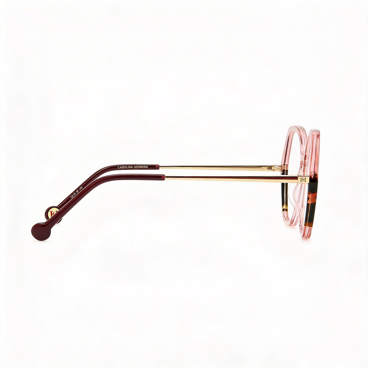 Gafas Carolina Herrera HER 0205 Pink Havana para mujer, 53mm, Photo 3