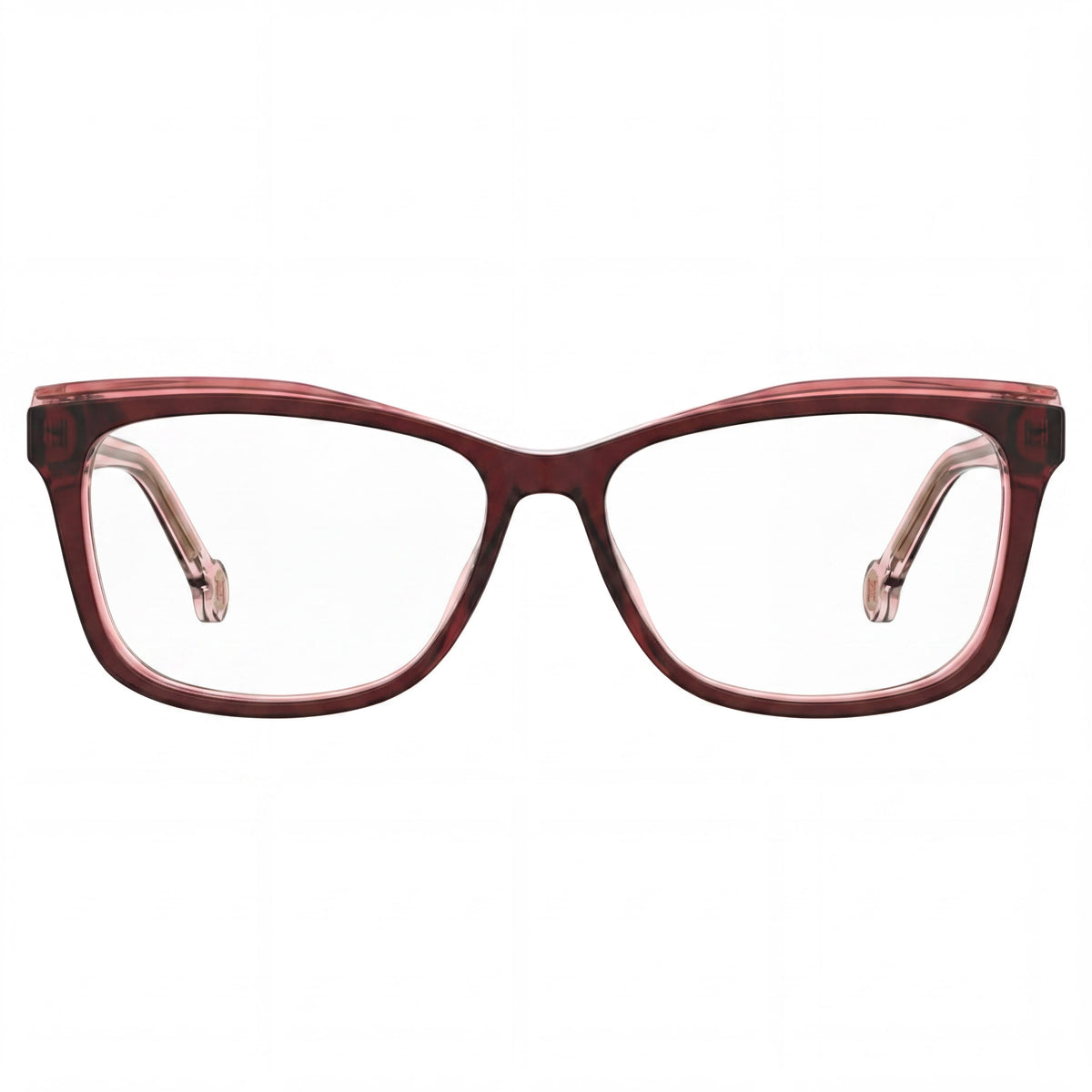 Carolina Herrera HER 0208 Burgundy Pink Eyeglasses for Women, 53mm, Photo 2