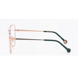 Carolina Herrera Her 0209 Rectangle Eyeglasses for Women — front view, Metal