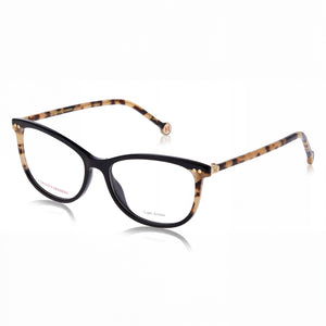 Carolina Herrera HER 0213 Black Havana Square Eyeglasses for Unisex, Light Acetate frame