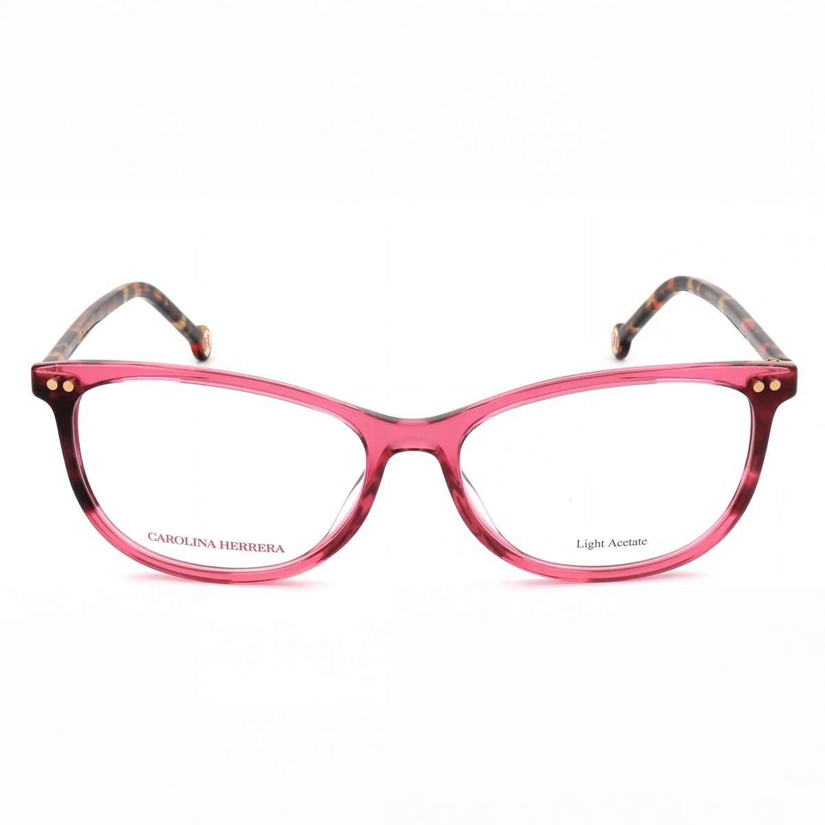 Carolina Herrera Her 0213 Pink Rectangle Eyeglasses for Women, 54mm, Photo 2