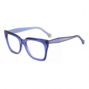 Carolina Herrera HER 0227 Blue Square Eyeglasses for Women, Plastic frame