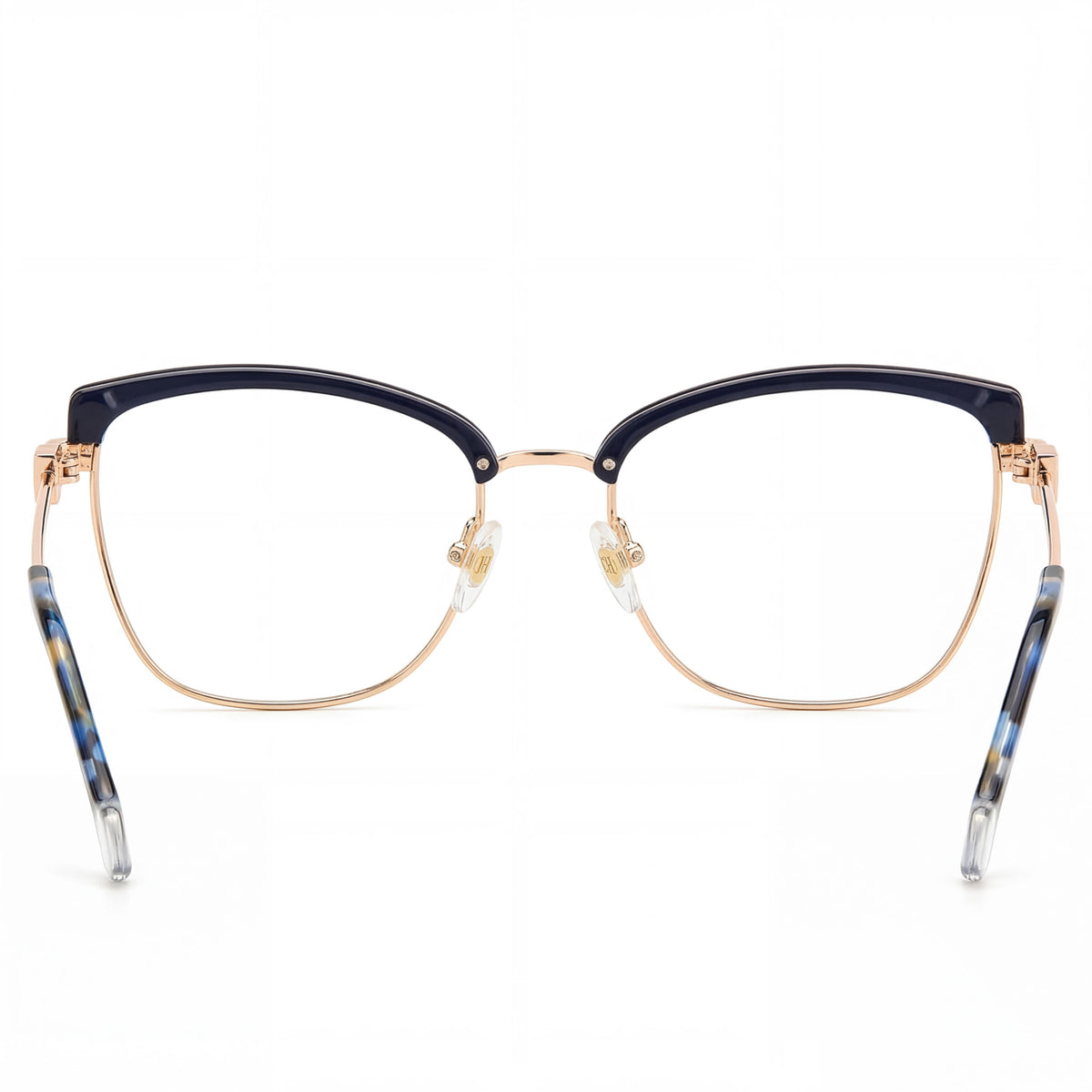 Gafas graduadas cuadradas Carolina Herrera HER 0243 en azul y dorado para mujer, 53mm, Photo 3