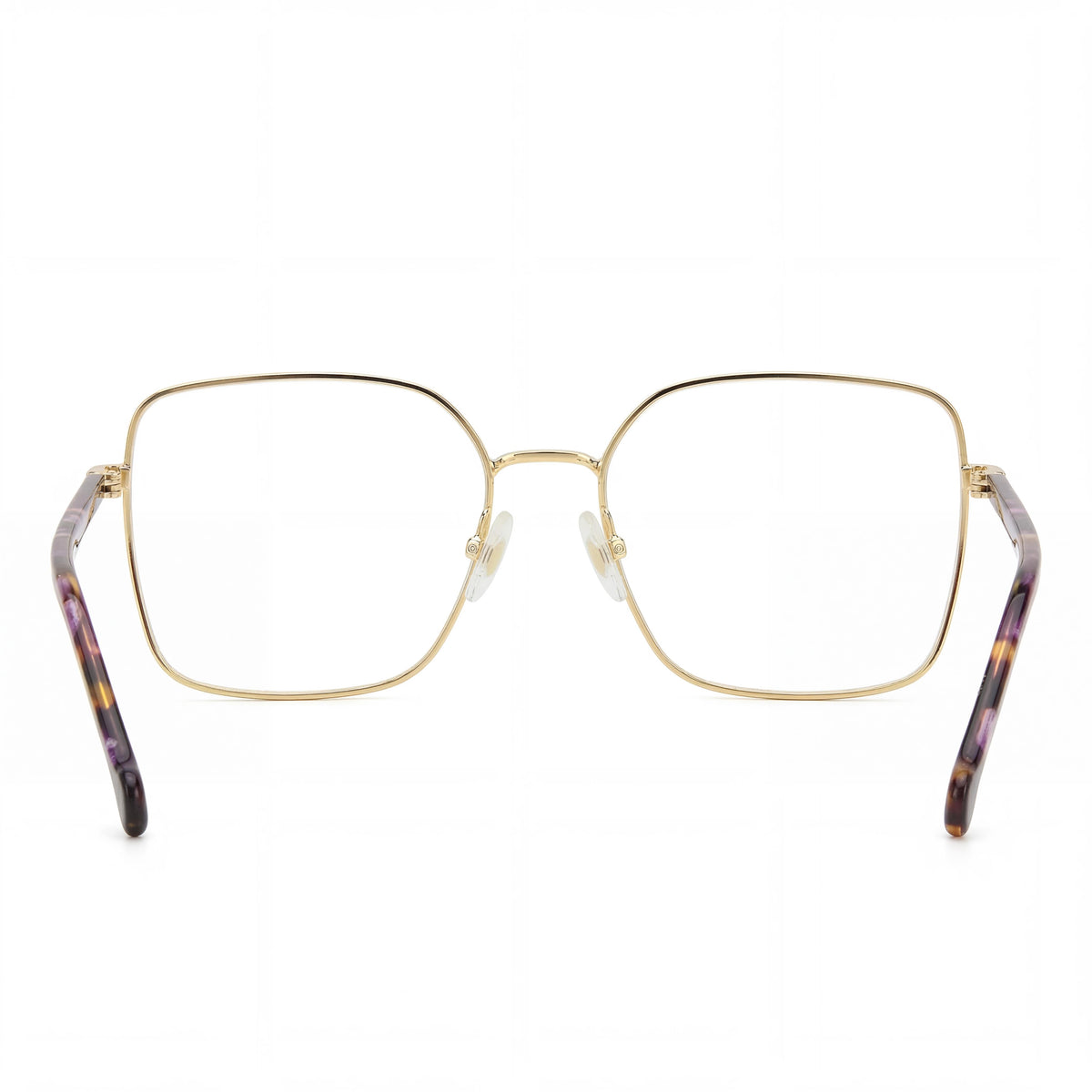 Carolina Herrera HER 0248 Gold Square Eyeglasses for Women, 55mm, Photo 4