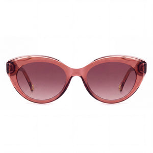 Carolina Herrera HER 0250/S Oval Sunglasses for Women — front view, Acetate frame