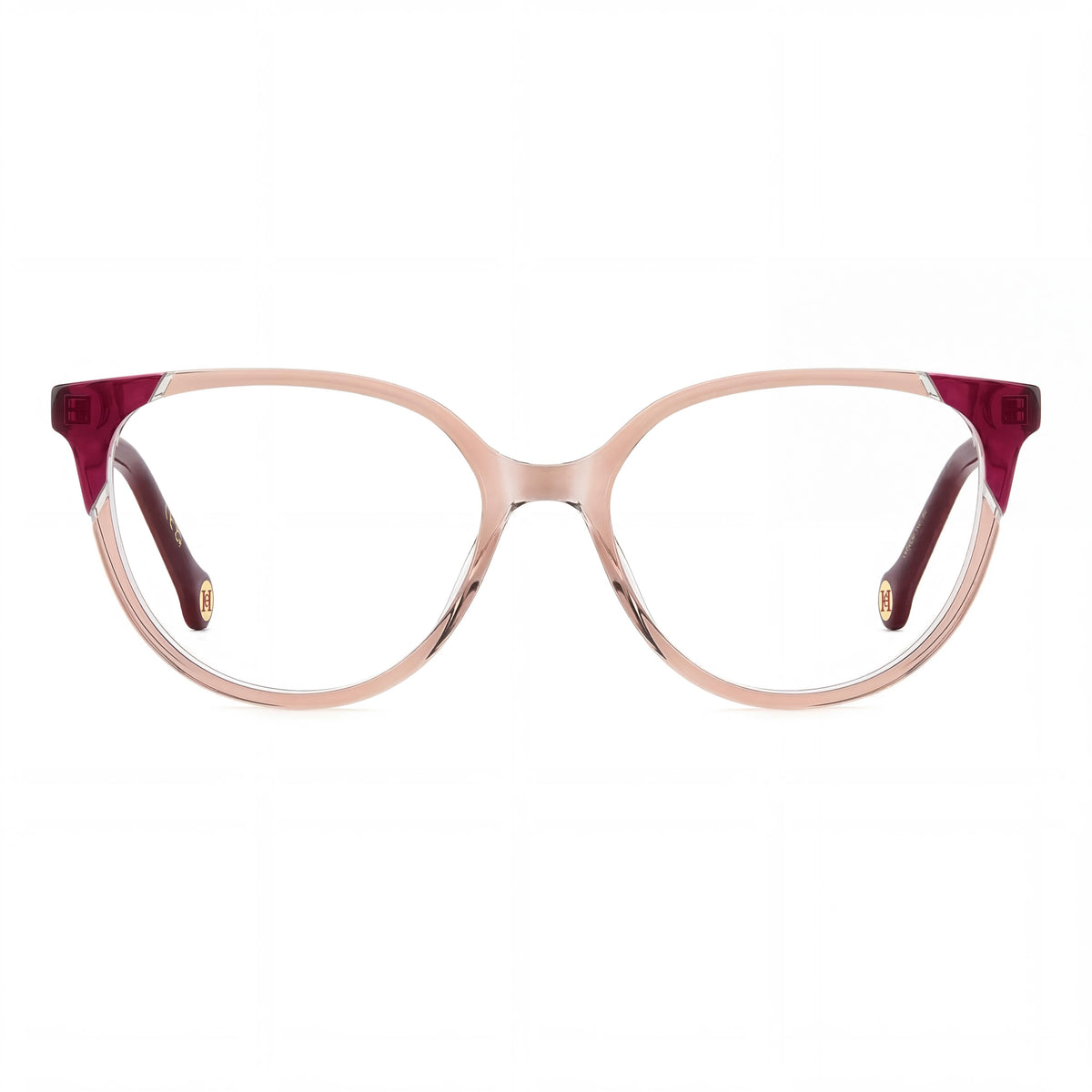 Carolina Herrera HER 0282 Pink Oval Eyeglasses for Women, 53mm, Photo 2
