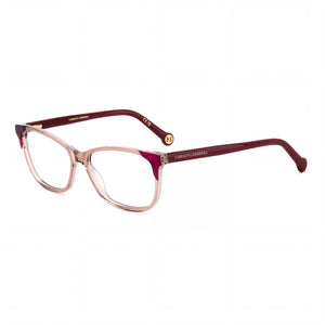 Carolina Herrera HER 0284 Pink Rectangle Eyeglasses for Women, Pink lens