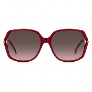 Carolina Herrera HER0132/G/S Square Sunglasses for Women — front view, Plastic frame