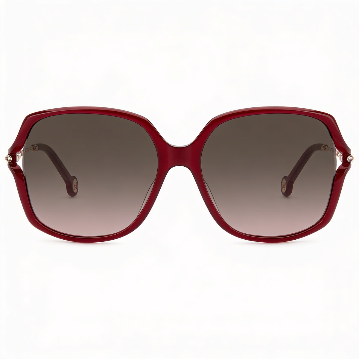 Carolina Herrera HER0132/G/S Burgundy/Brown Sunglasses for Women, 58mm, Photo 2